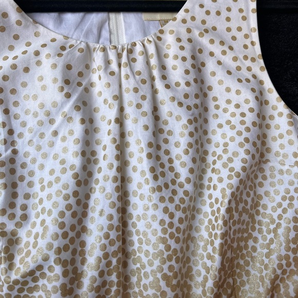 MODCLOTH Spellbinding Ability Gold Dots Dress, Size Medium - Picture 8 of 13